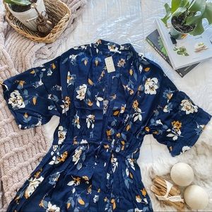 Maurices Floral Kimono/Cardigan